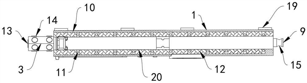 Portable rapid scanning electronic card system and use method thereof