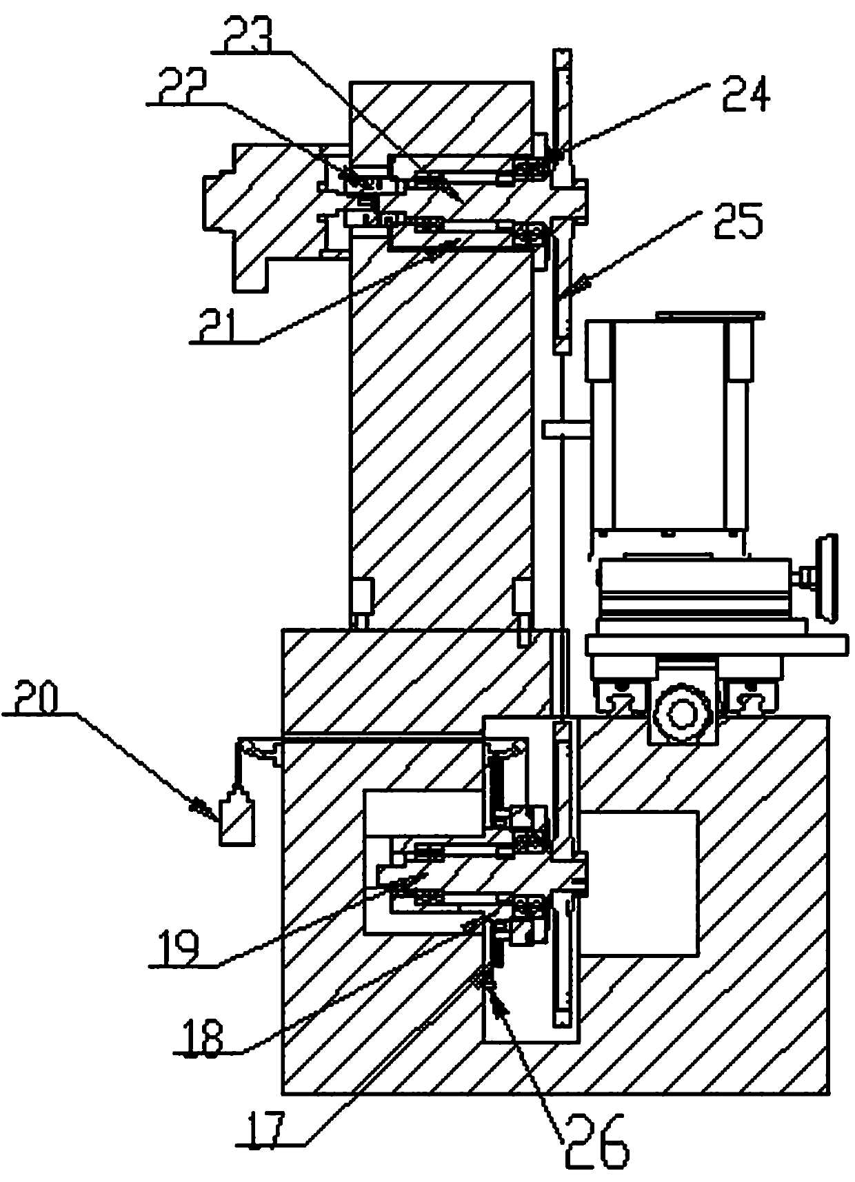 Vertical loop diamond cutting equipment