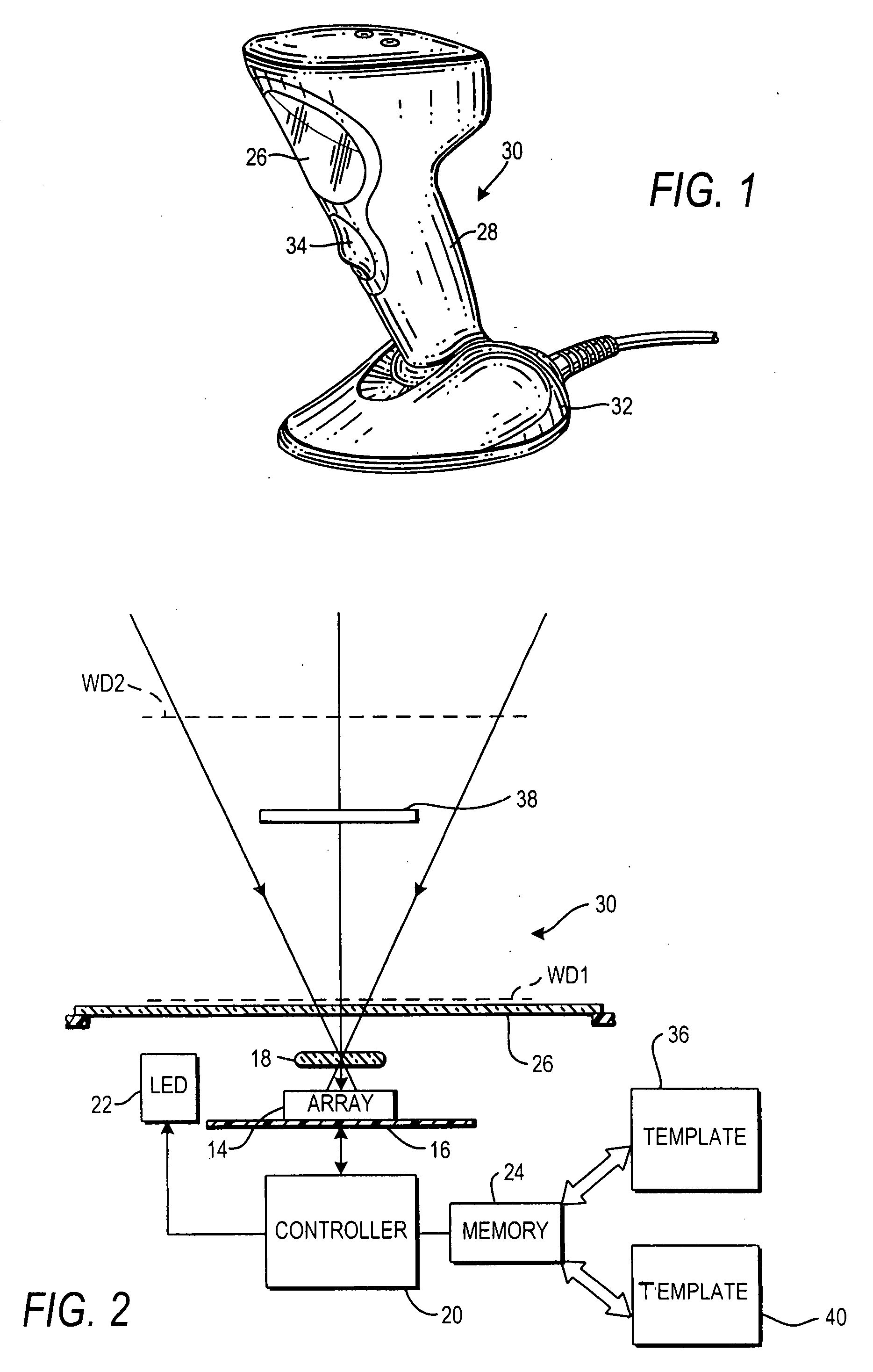 Imaging system for reading target with multiple symbols