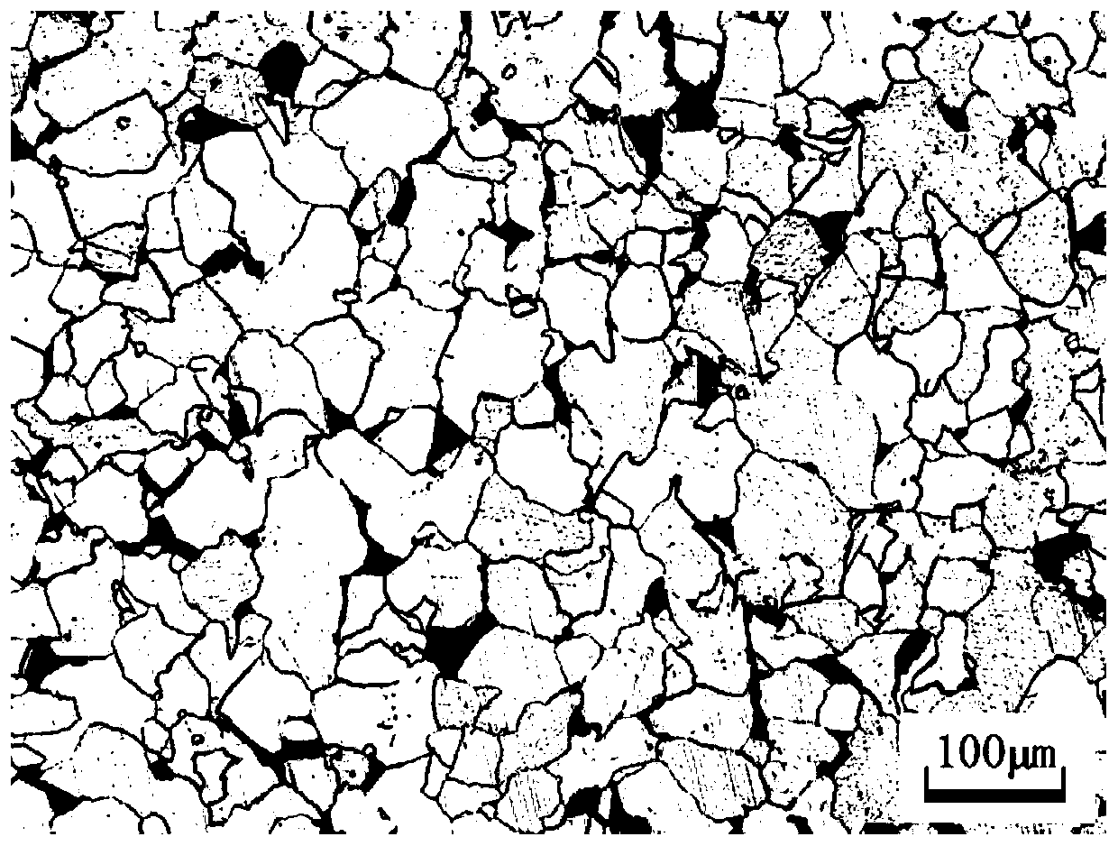 F-shaped steel for high magnetic flux density maglev track and production method thereof