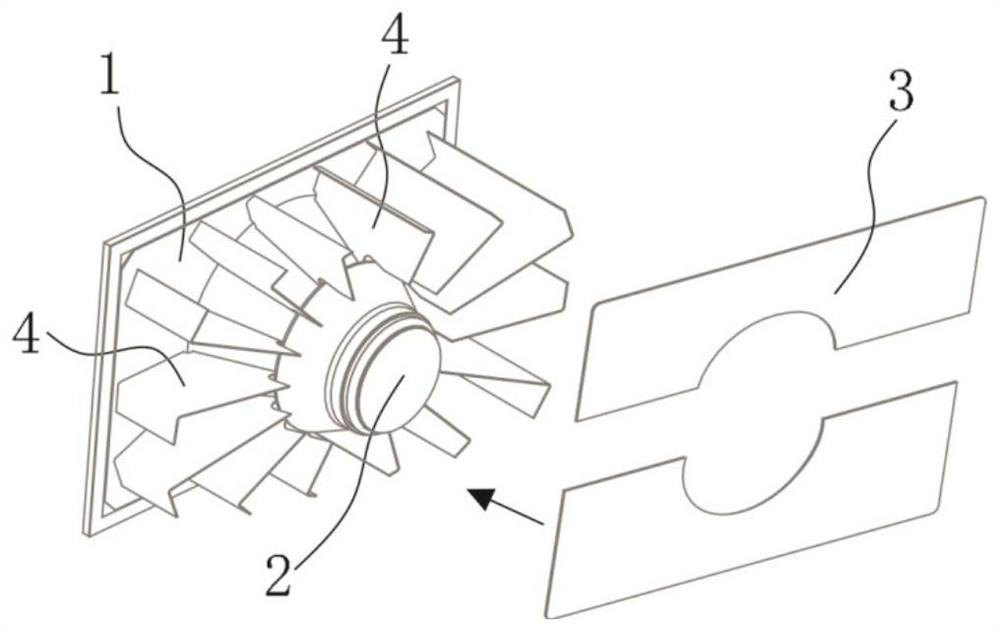 Determination method for cutting line of bracket margin for full-turn rudder propeller reinforcement