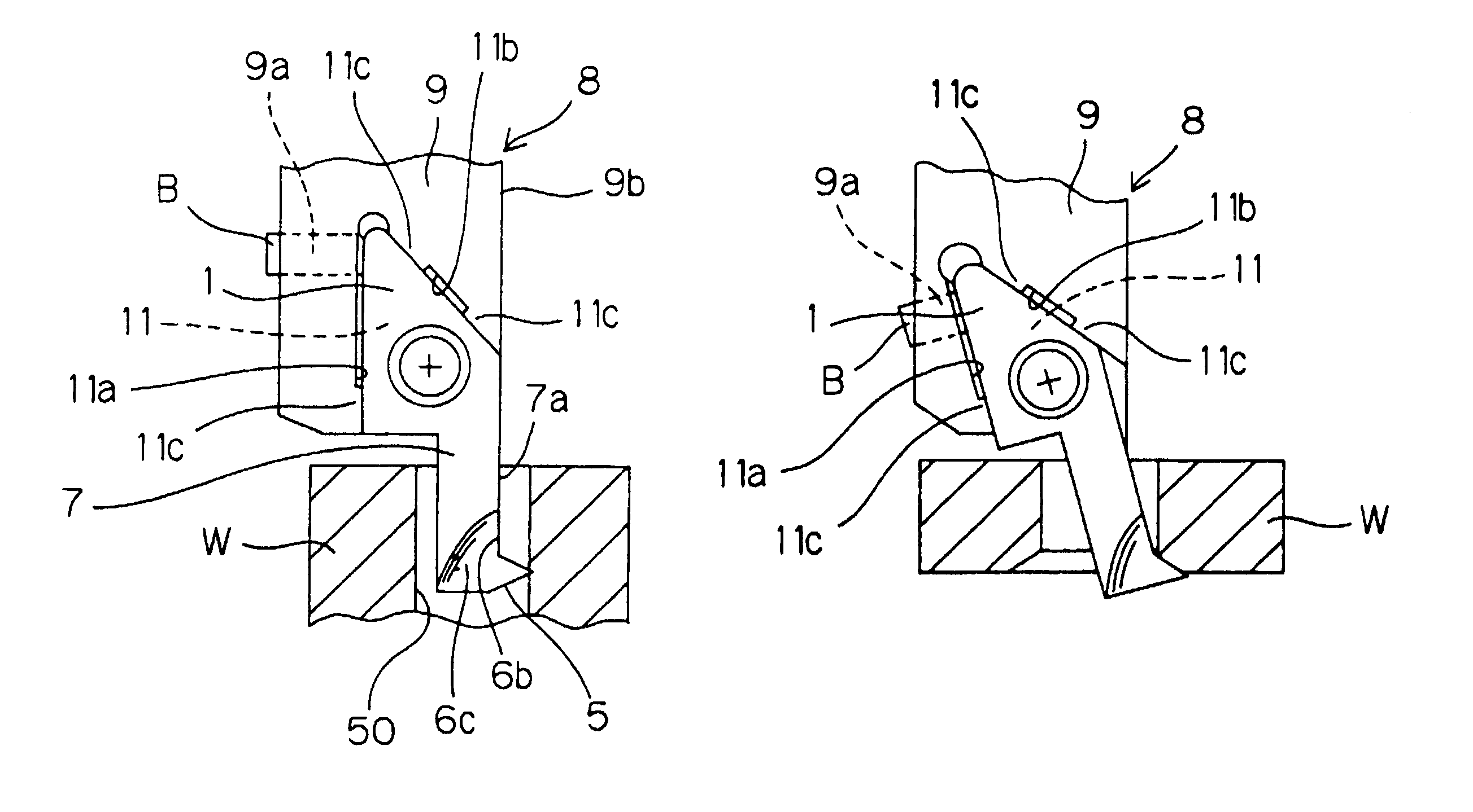 Indexable insert and cutting tool having indexable insert