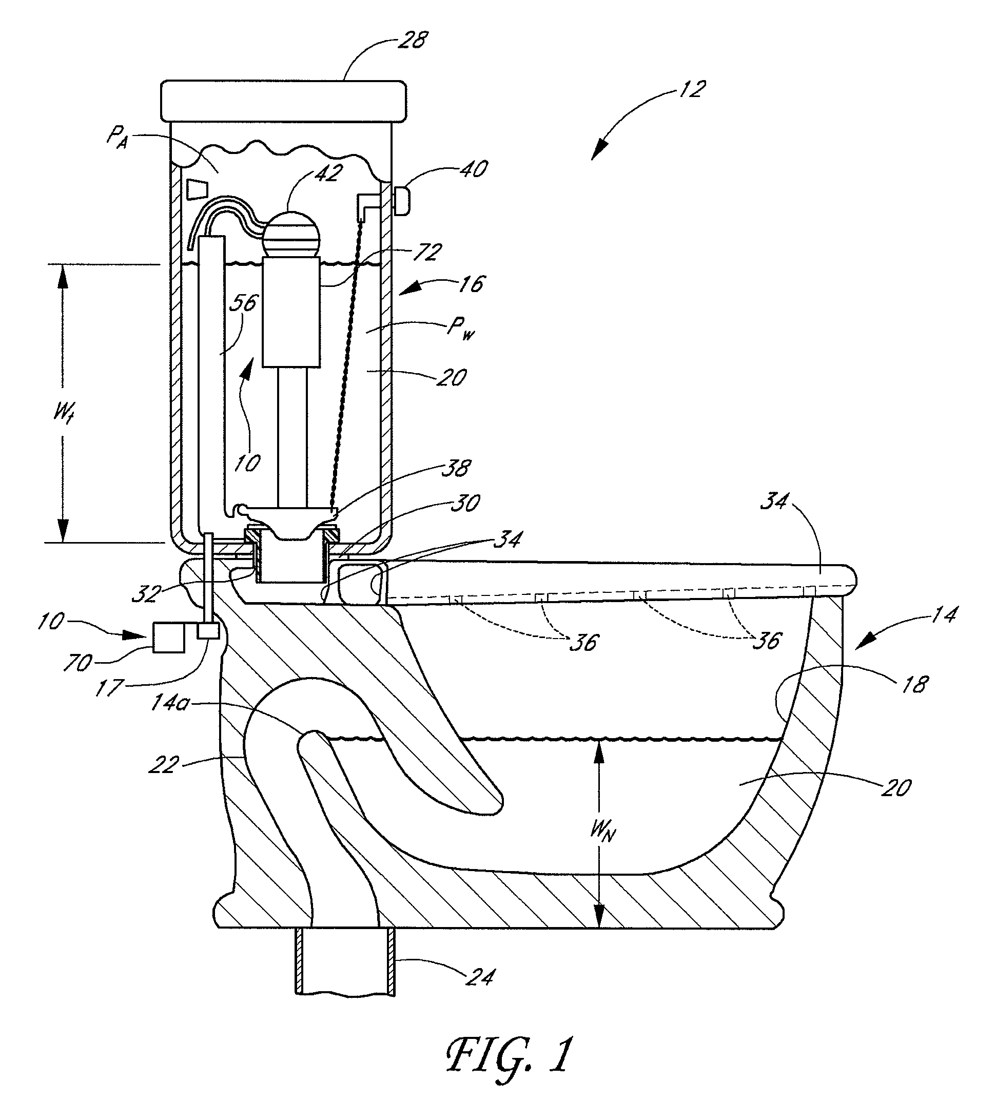 Toilet overflow prevention system and method