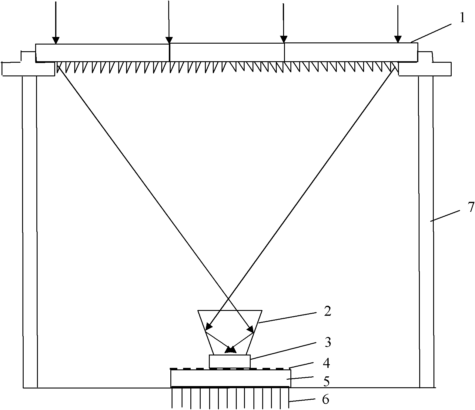 High-power spotlighting solar photovoltaic module