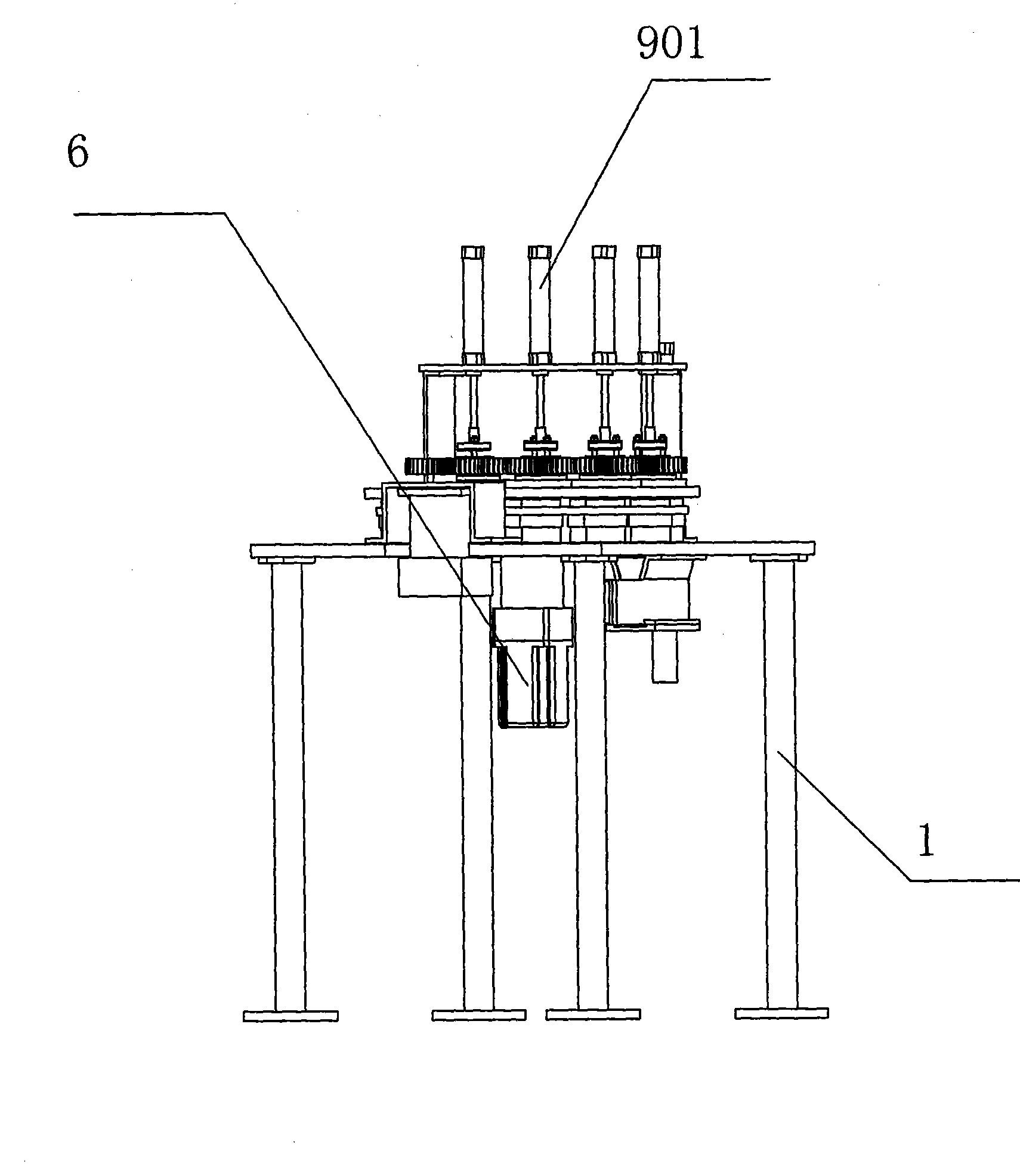 Fish-roe packaging feeding device and method