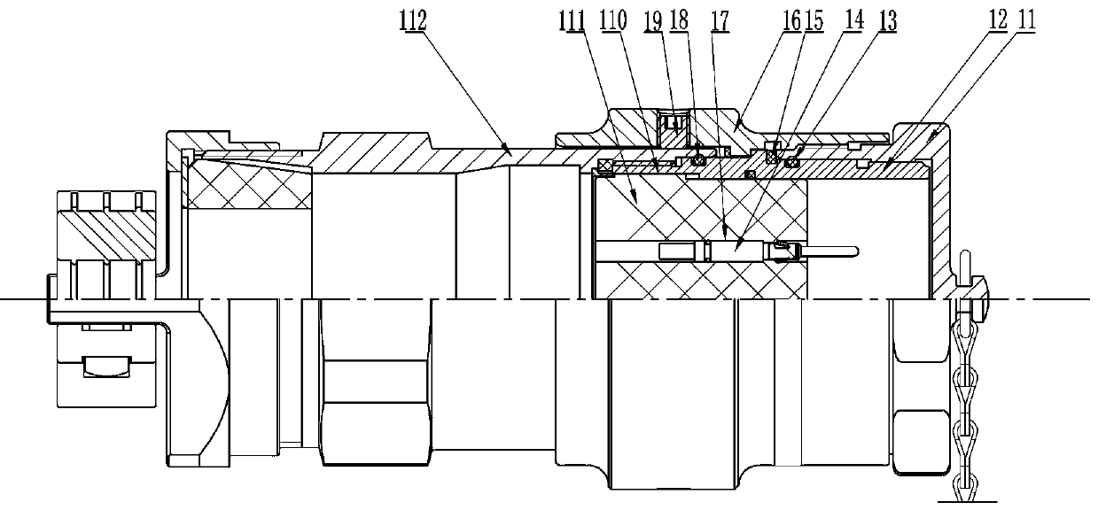 Flameproof electrical connector