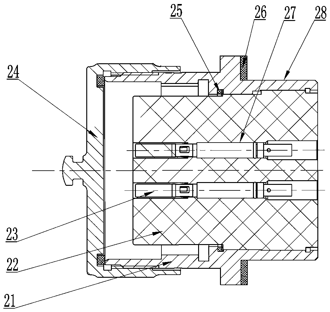 Flameproof electrical connector