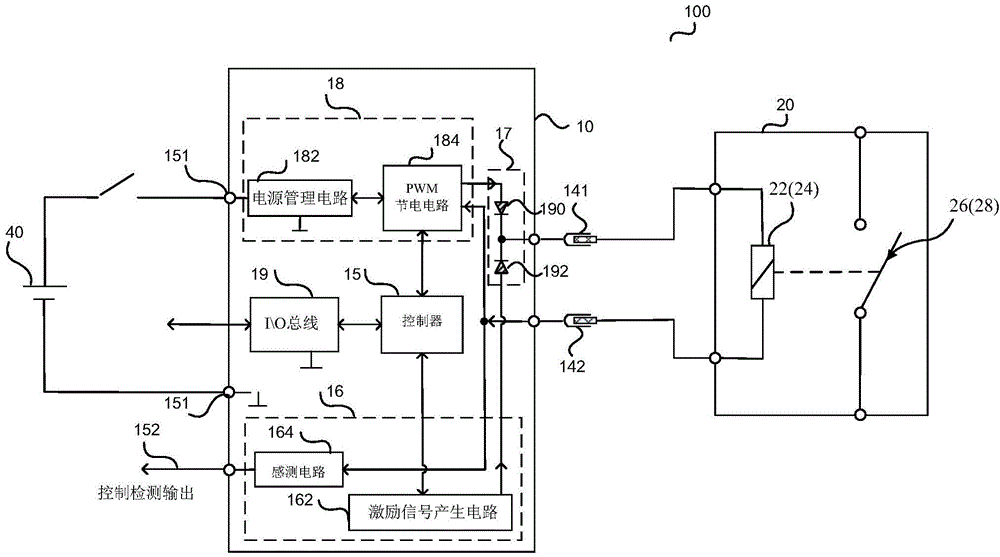 Connector and contactor assembly