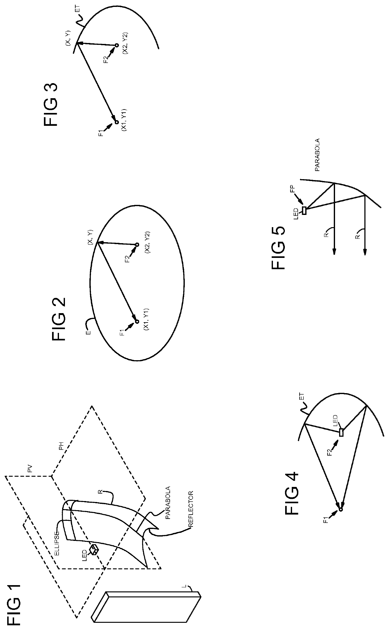 Thin aspect lighting system with cutoff