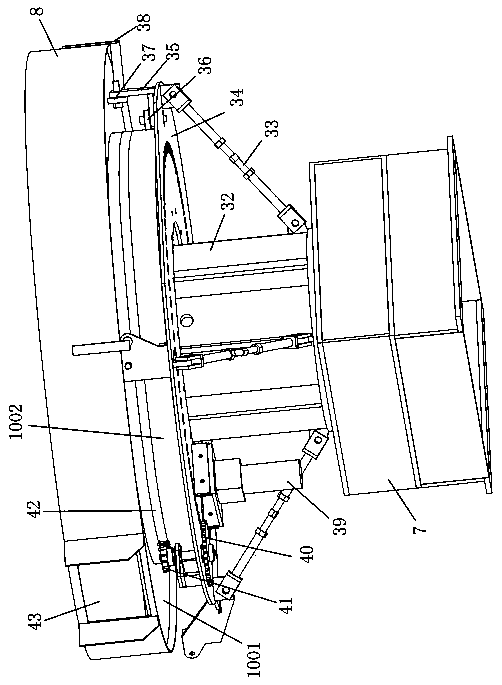 Pull type straw briquetting machine