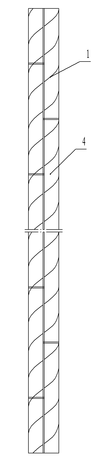 Installation method of inhaul cable protecting bush