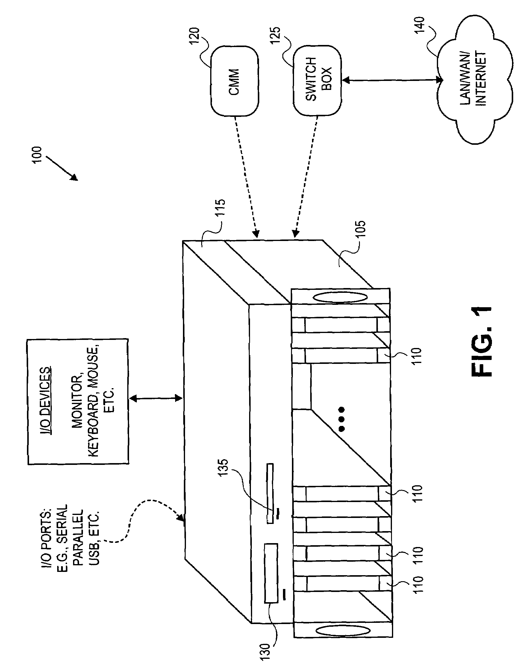 Virtual management controller to coordinate processing blade management in a blade server environment