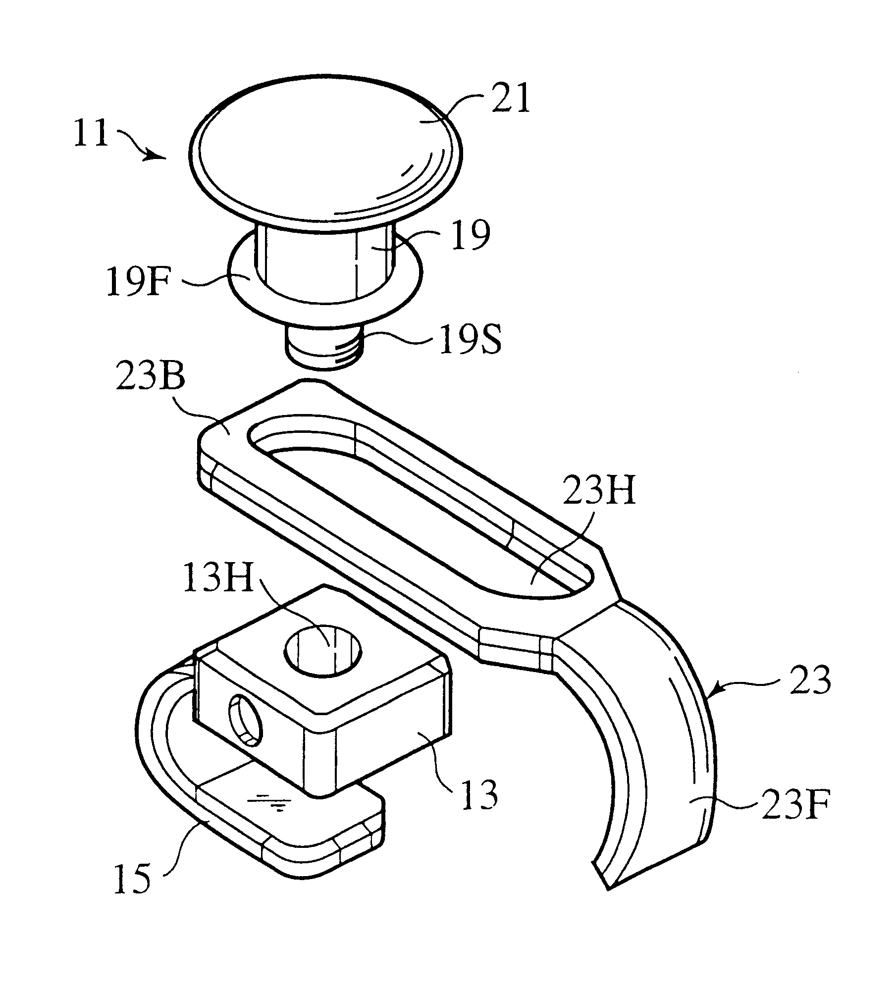 Implant for bone connector