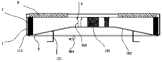 A machining coolant filter device