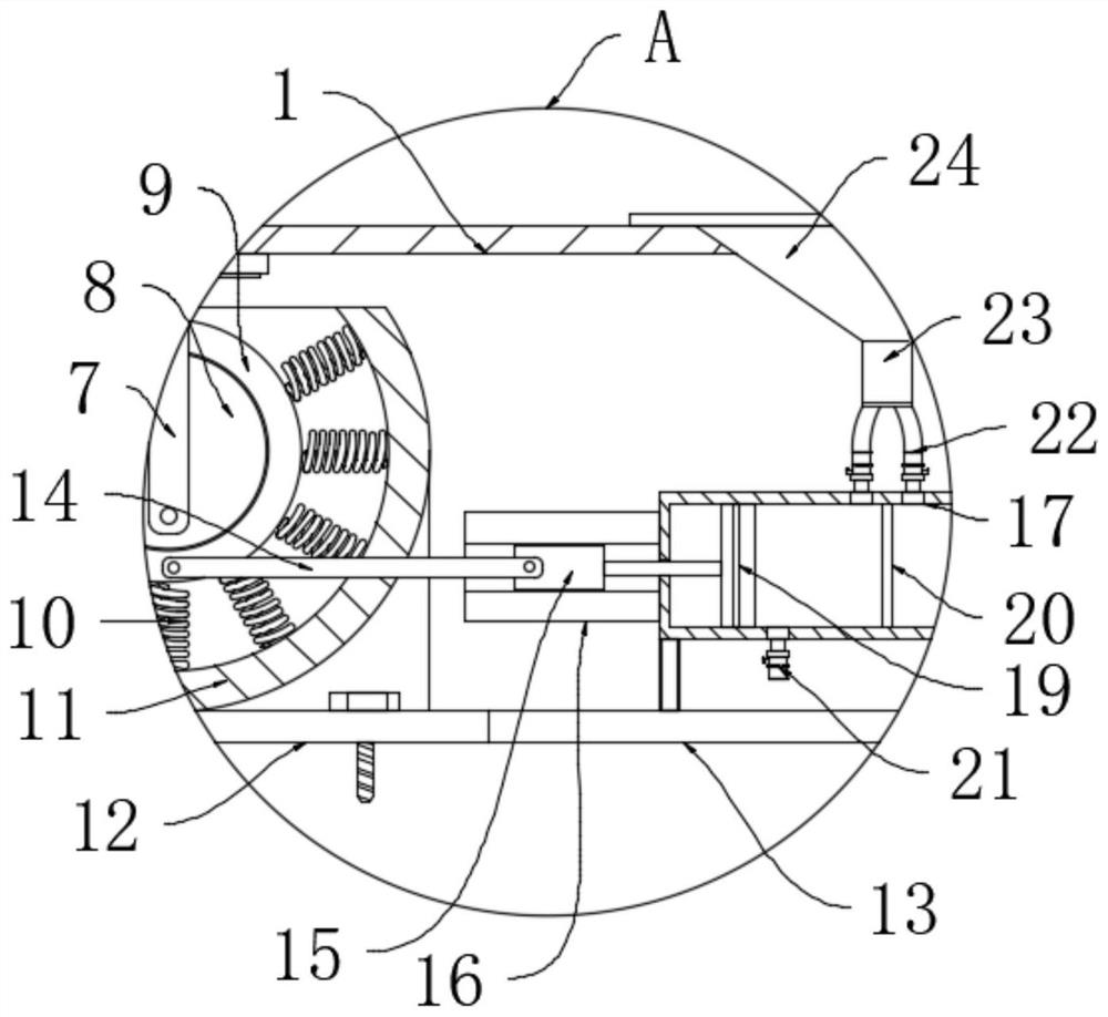 Equipment for stable ventilation of ship