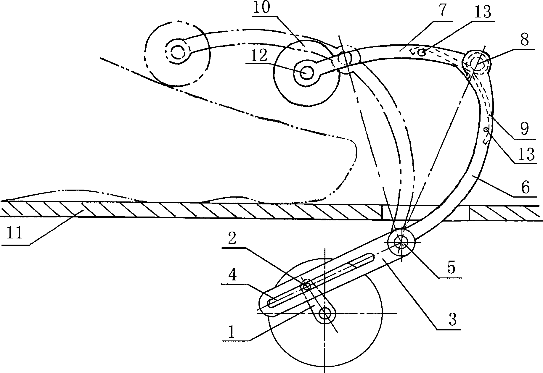 Massage type apparatus for massaging foot surface