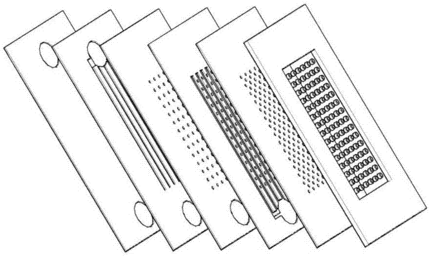 Microfluid heat radiation channel, heat radiation method and preparation method thereof