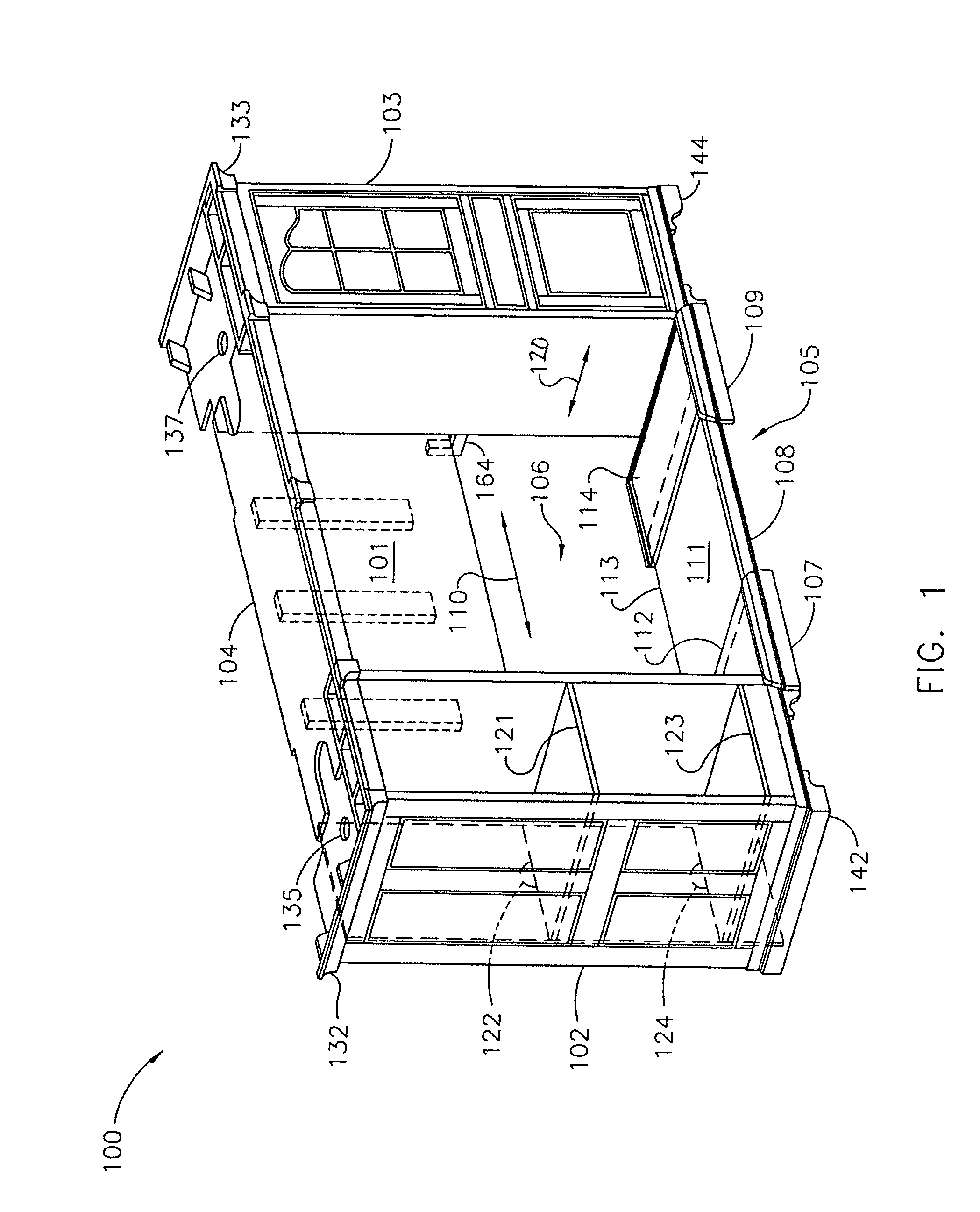 Adjustable furniture systems to accommodate objects of various dimensions