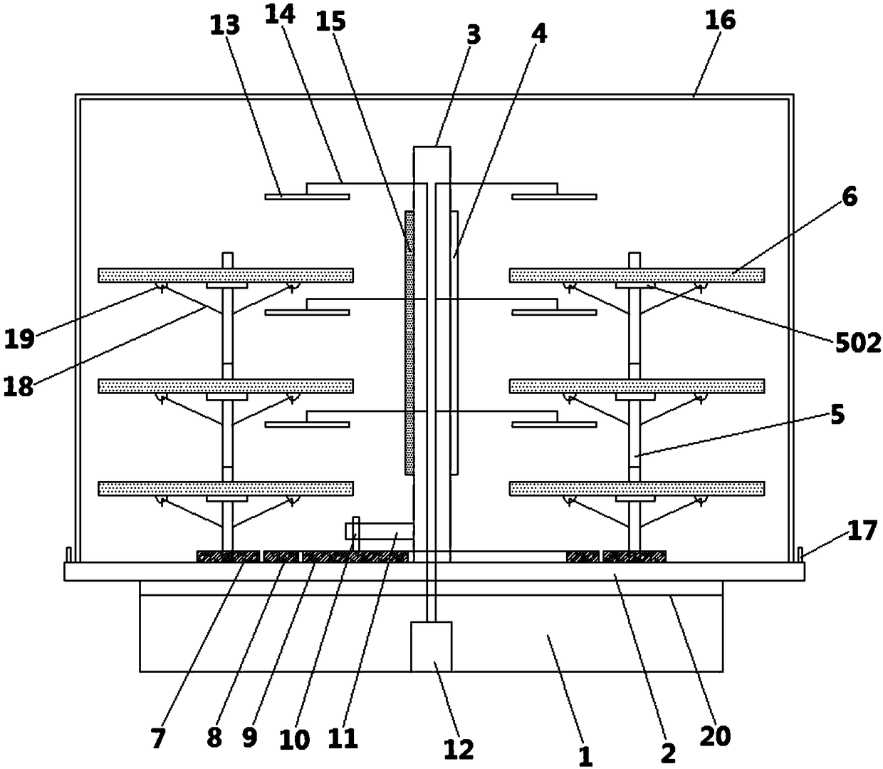 Indoor vegetable cultivation apparatus with comprehensive functionality