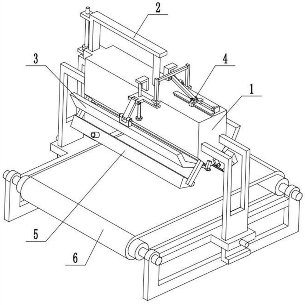 Hydrophobic melt-blown fabric preparation method