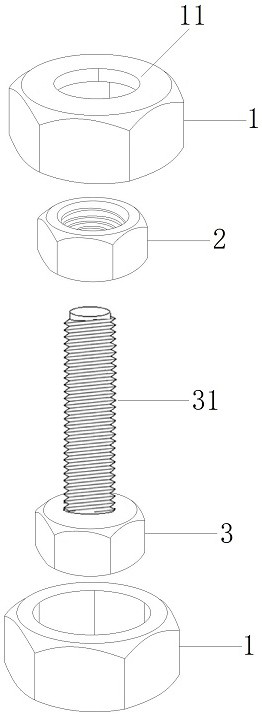 Bolt anti-loosening sleeve