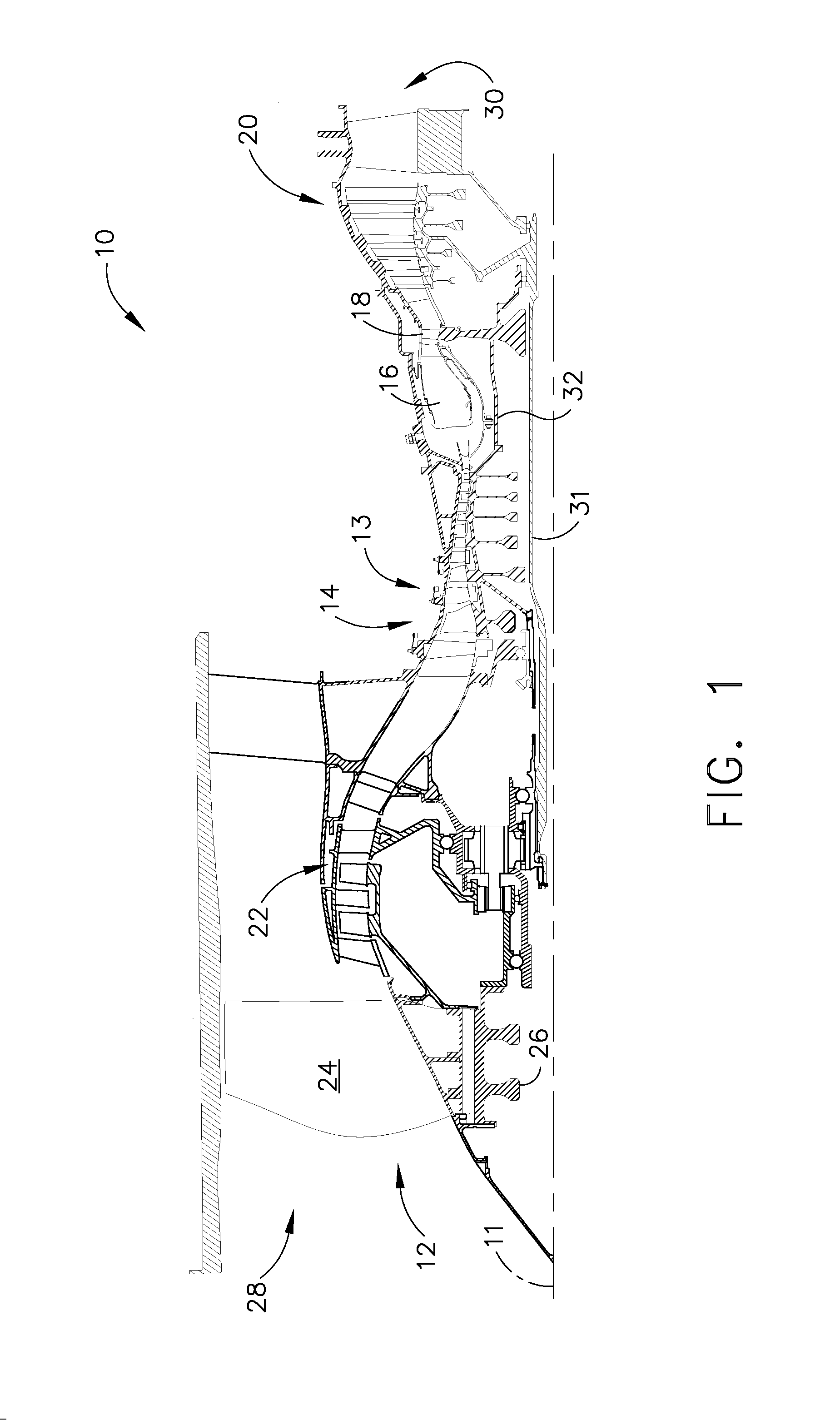 Turbofan engine assembly and method of assembling same