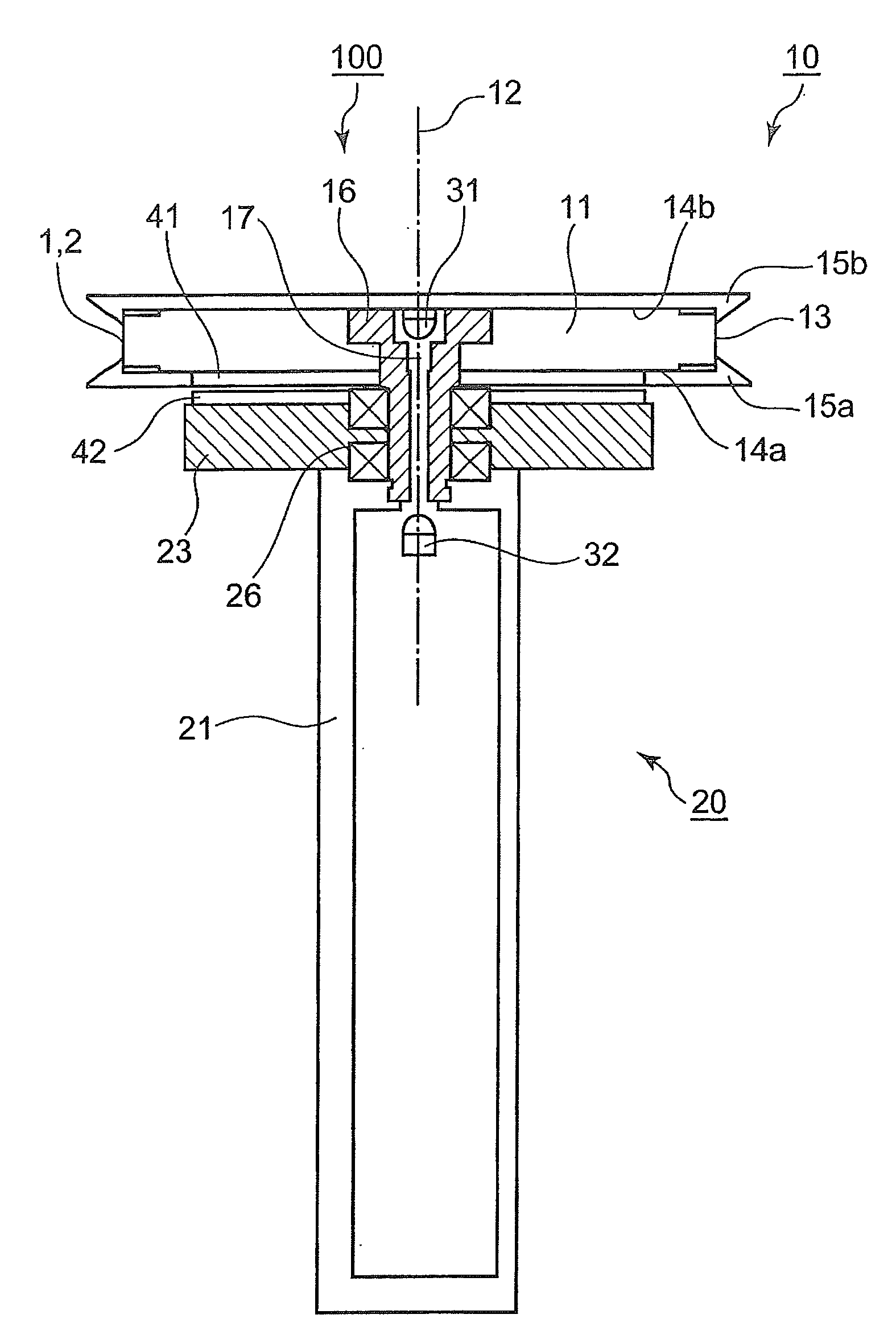 Moving object thermometer