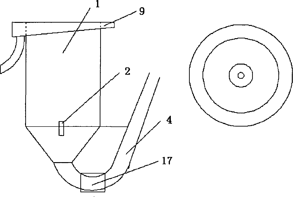 Ring shaped air flotation machine