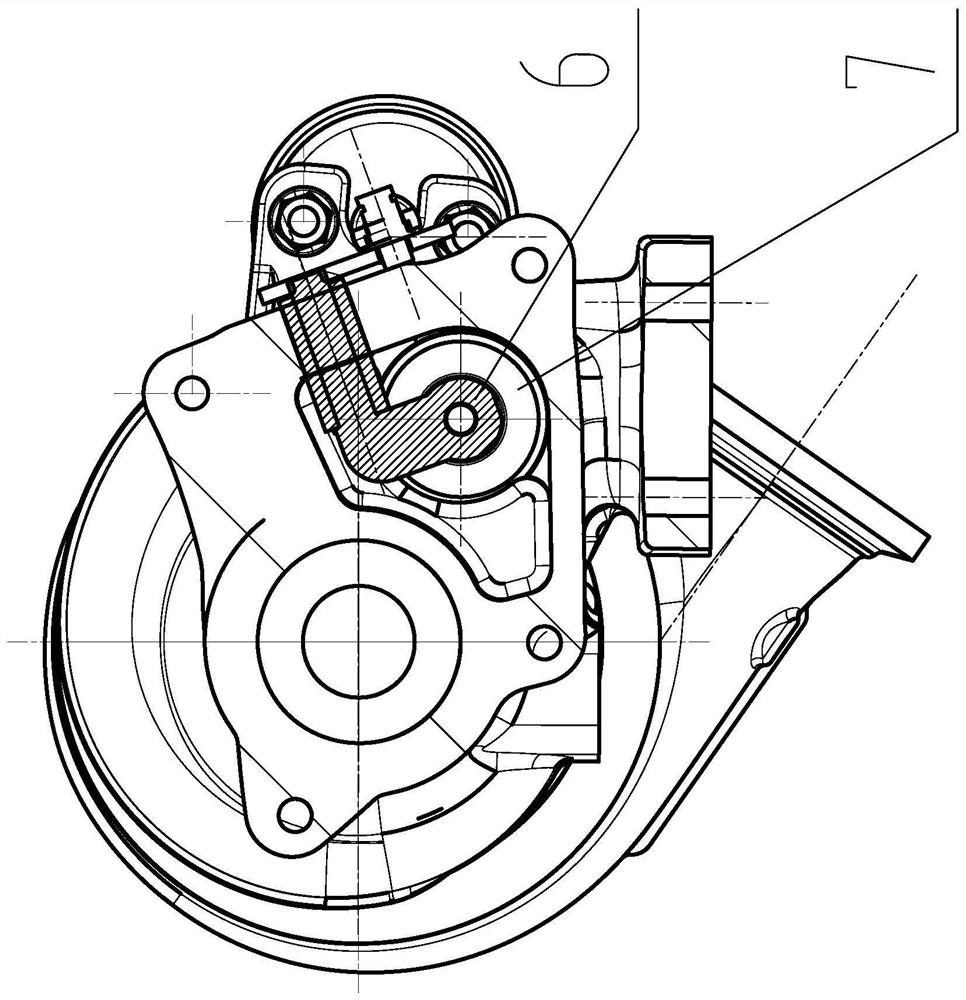 Turbocharger actuator calibration detection structure