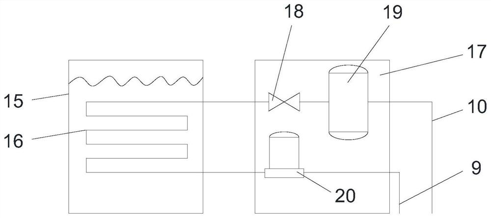 Energy-saving injection molding machine with heat recovery function