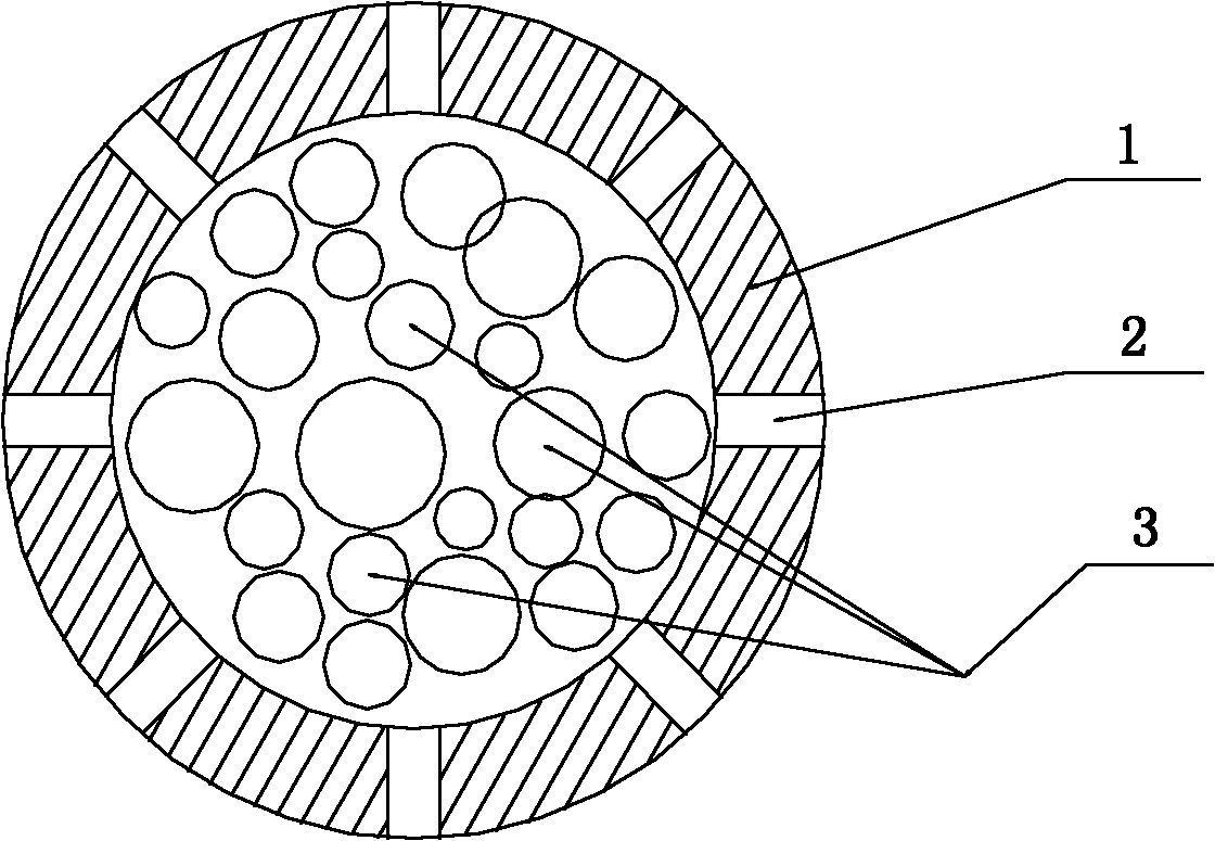 Dust adhesion-resistant coated denitration catalytic sphere and preparation method thereof