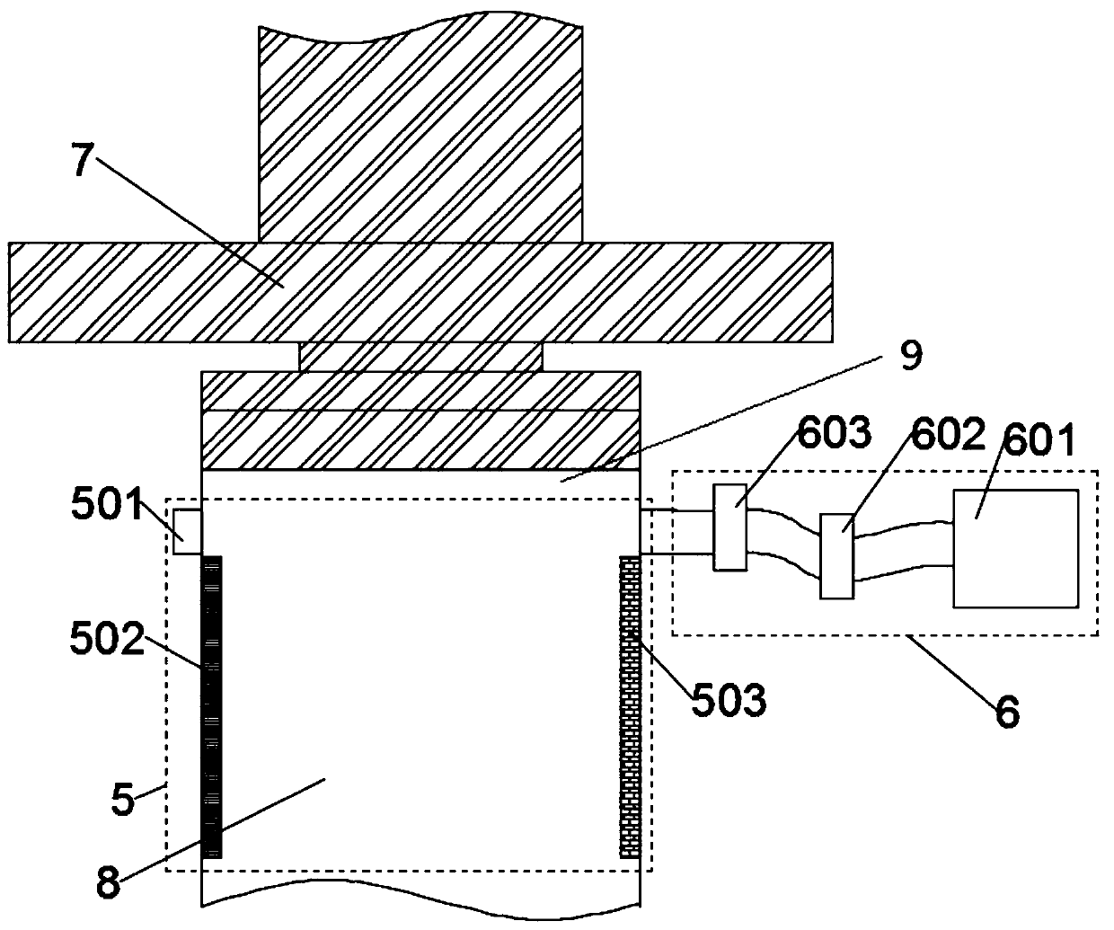 A vacuum coating machine for capacitor metallization film processing