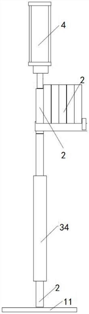 Friction stir welding additive manufacturing device and method capable of continuously feeding rods