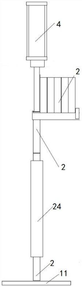 Friction stir welding additive manufacturing device and method capable of continuously feeding rods