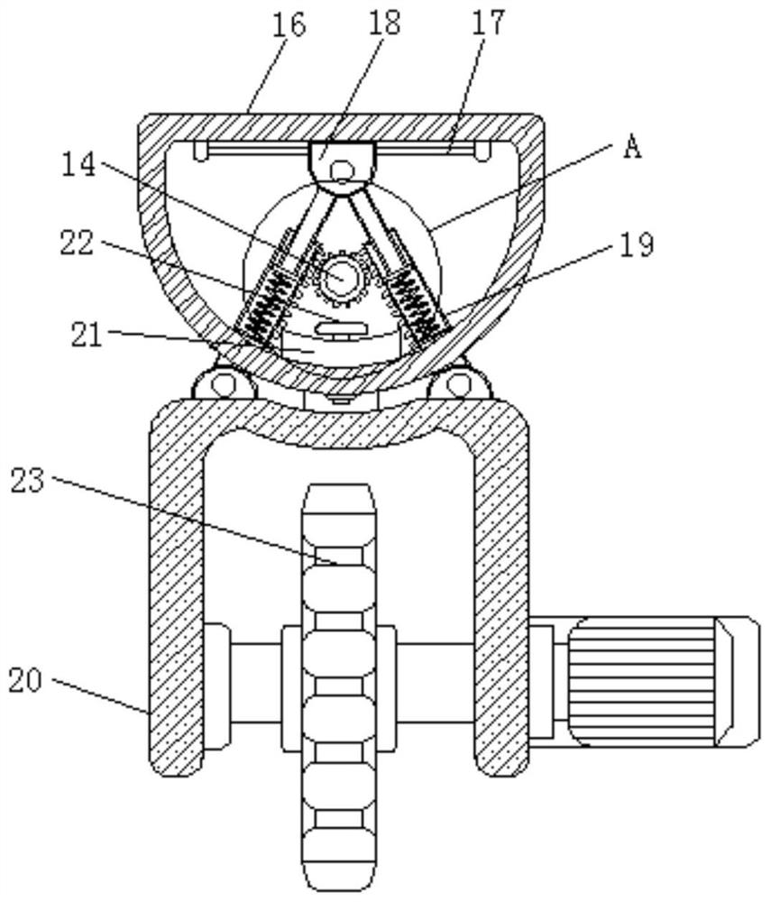 Log cutting machine capable of achieving multi-angle cutting