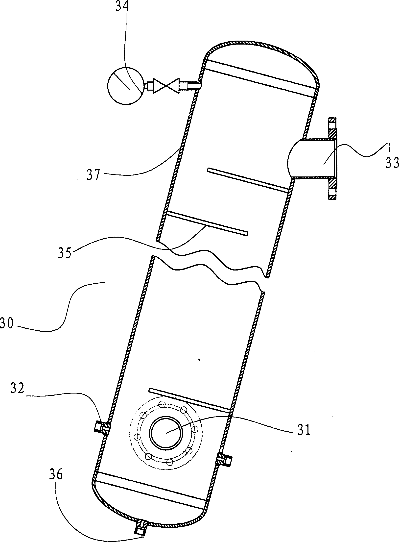 Pressure air-dissolving air-float system