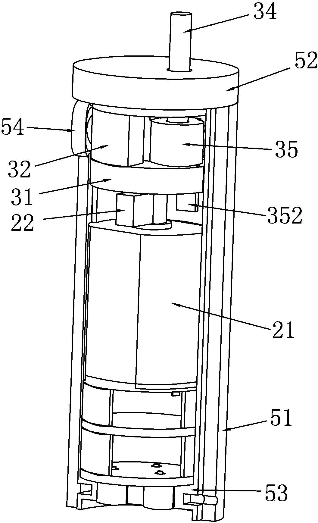 Low-power-consumption intelligent electronic tapered end