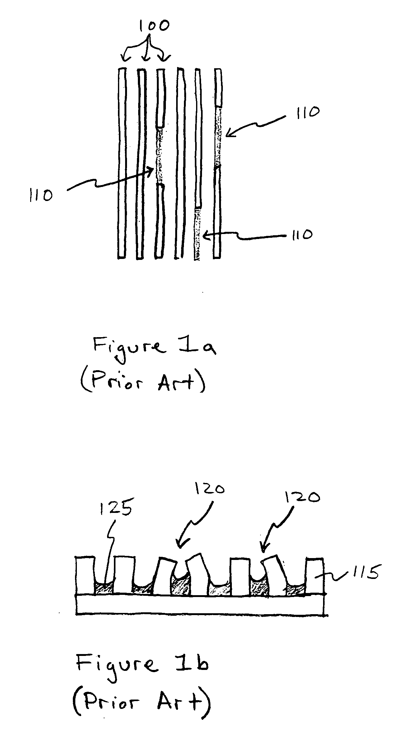 Cleaning submicron structures on a semiconductor wafer surface