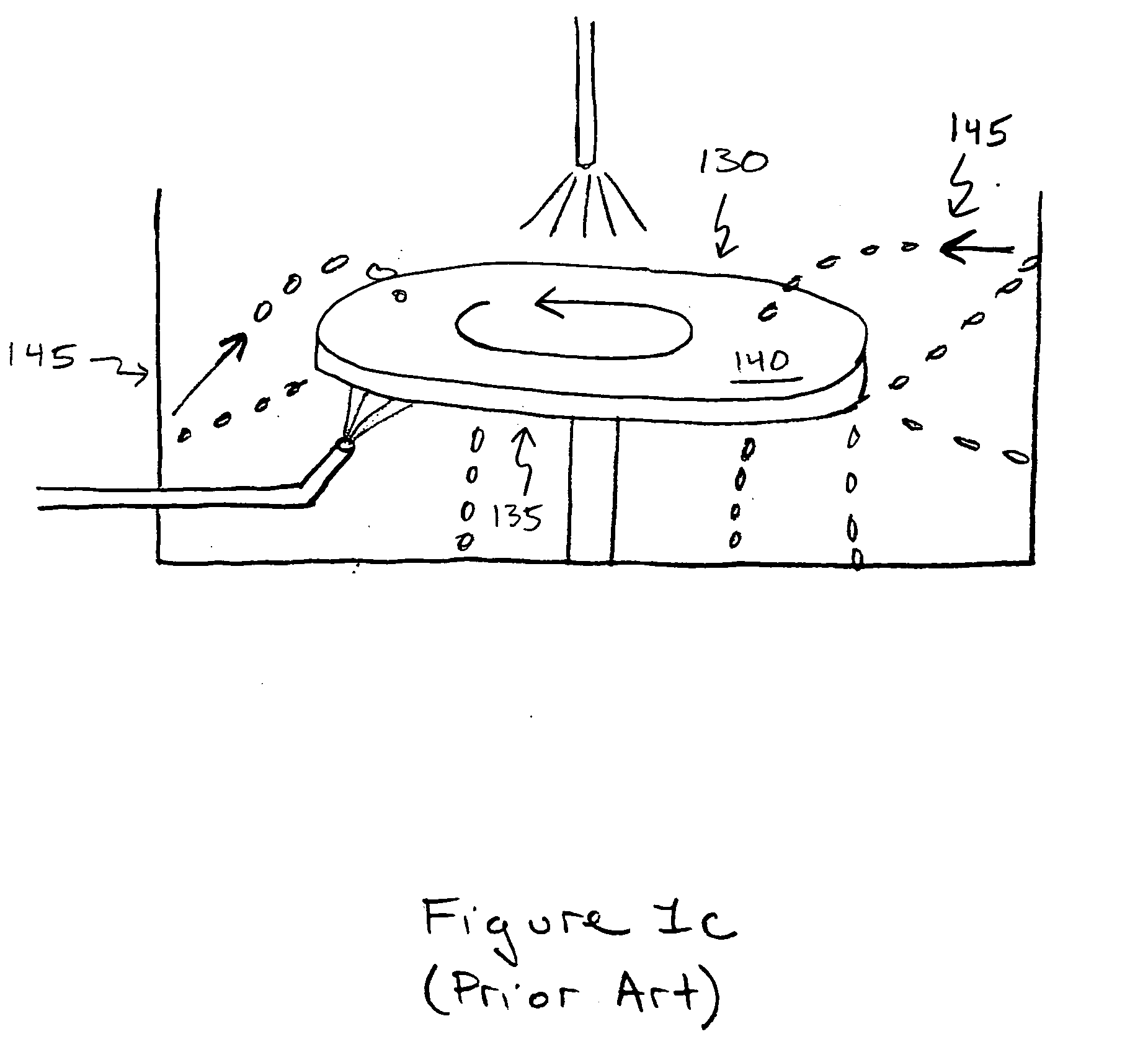 Cleaning submicron structures on a semiconductor wafer surface