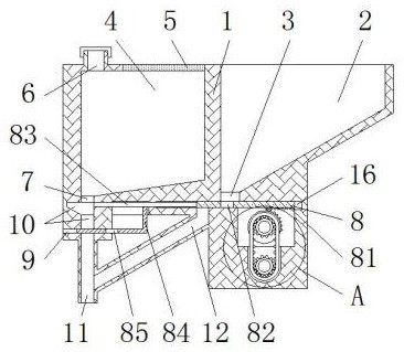 An energy-saving and environment-friendly seeding device capable of automatic watering