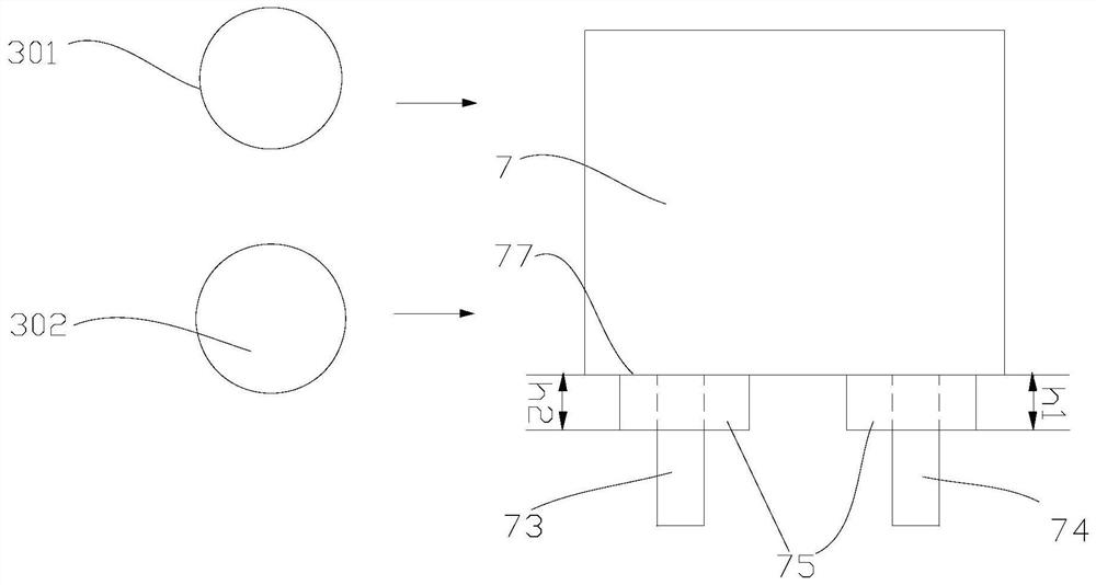 Tab inspection and calibration method and device