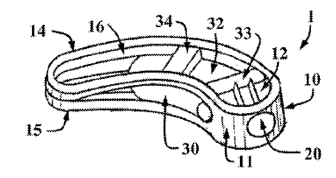 Expandable cage for vertebral surgery involving lumbar intersomatic fusion by a transforaminal posterior approach