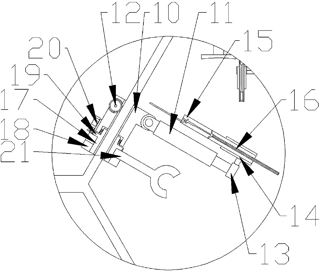 Minimally invasive type bone fixing cable implanting equipment and bone fixing method thereof