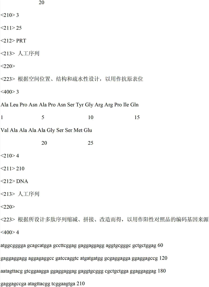 P16 immune cell chemical reagent kit and polypeptide sequence in preparing same