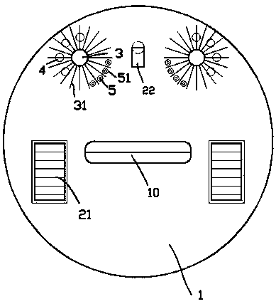 Efficient sweeping robot