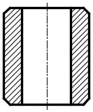 Fuel cell bipolar plate forming limit measuring die, testing method and application thereof