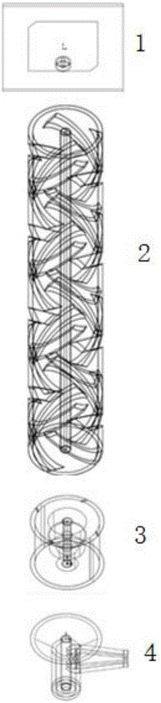 Circularly polarized antenna-based space diversity coverage receiving and transmitting system