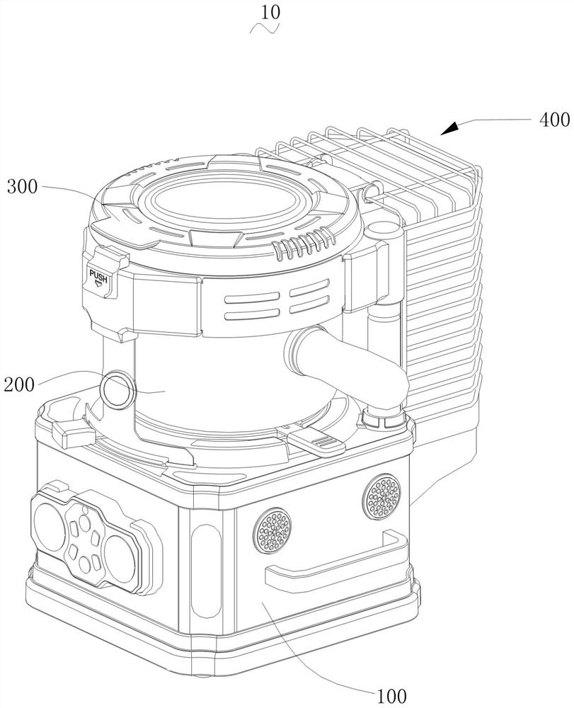 Coffee baking machine