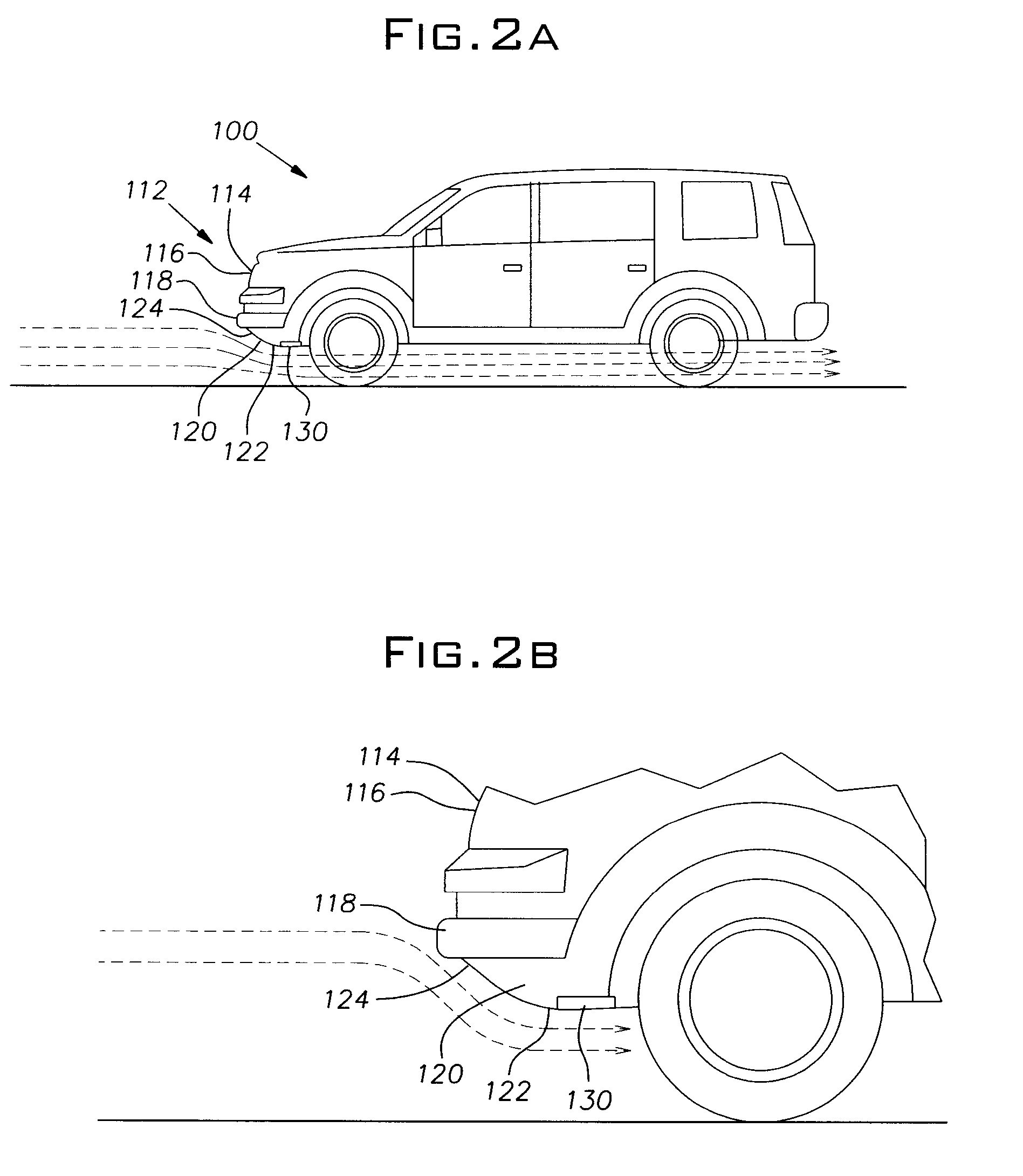 Front fascia plasma-induced drag reduction device