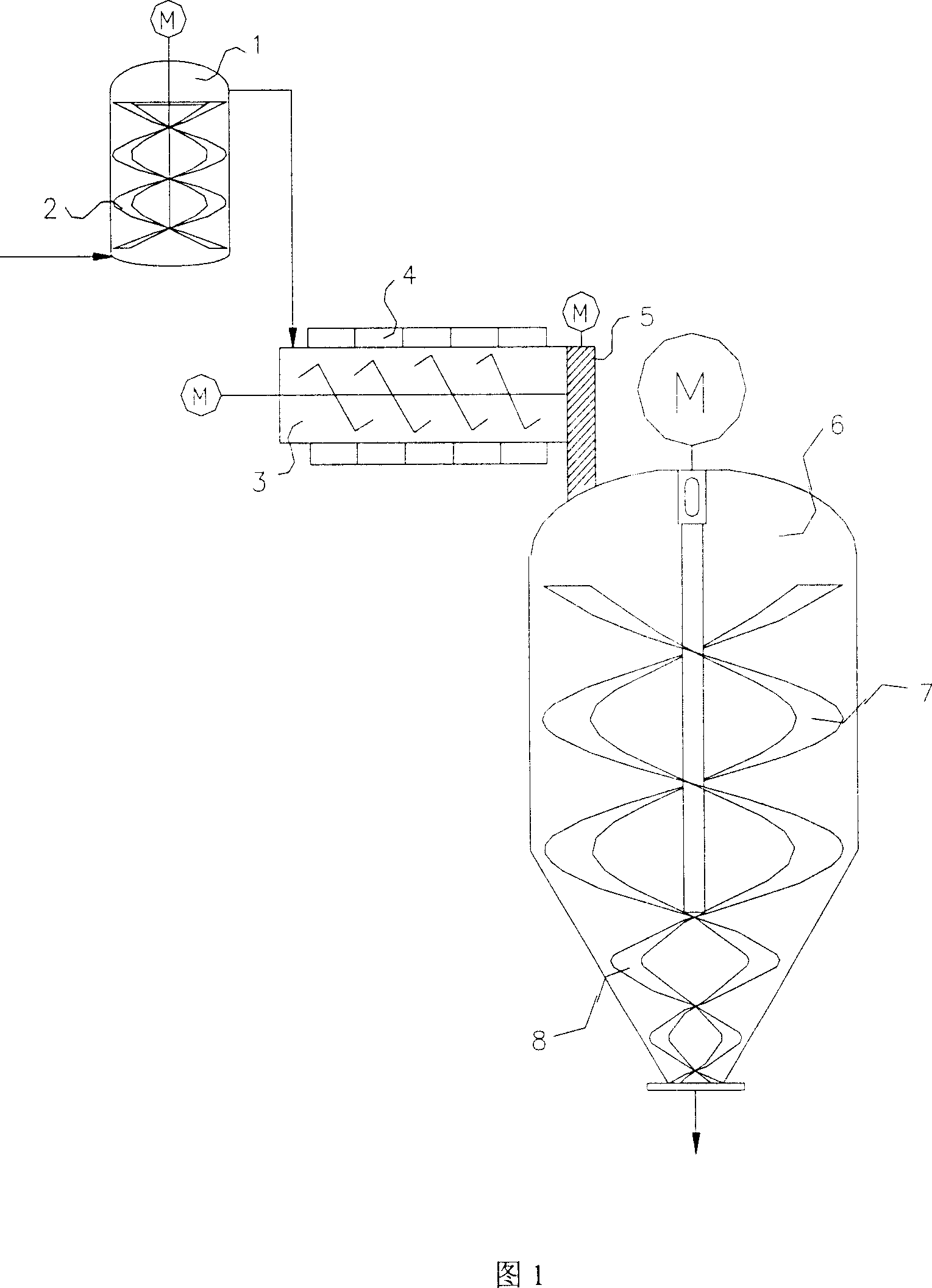 Continuous method for preparing syndiotactic polyvinyl aromatic hydrocarbon